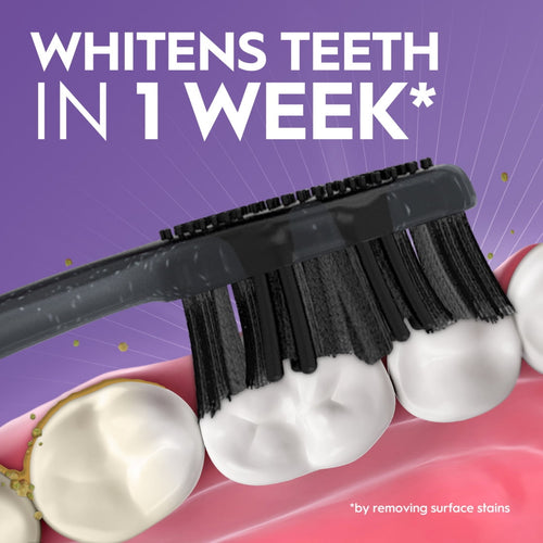 Advanced Whitening Charcoal Toothbrushes, Soft, 2 Count