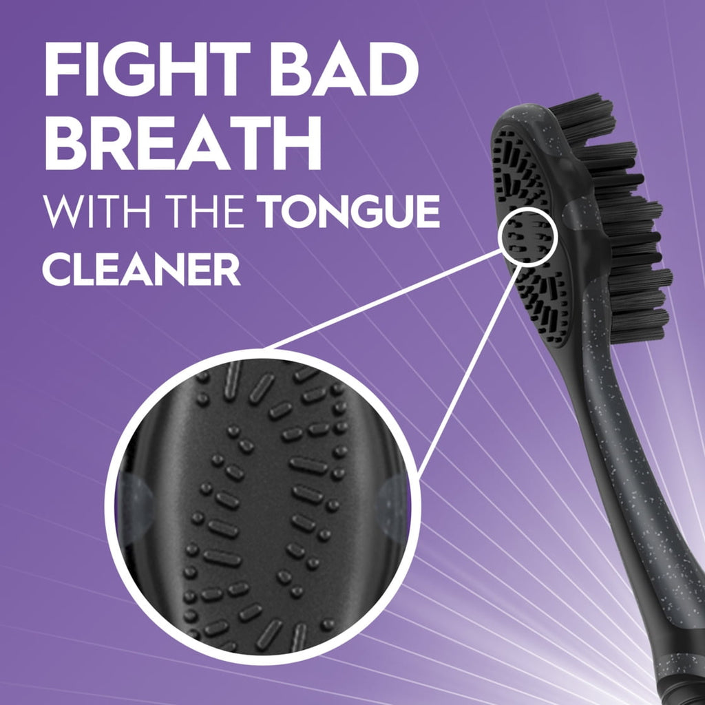 Advanced Whitening Charcoal Toothbrushes, Soft, 2 Count