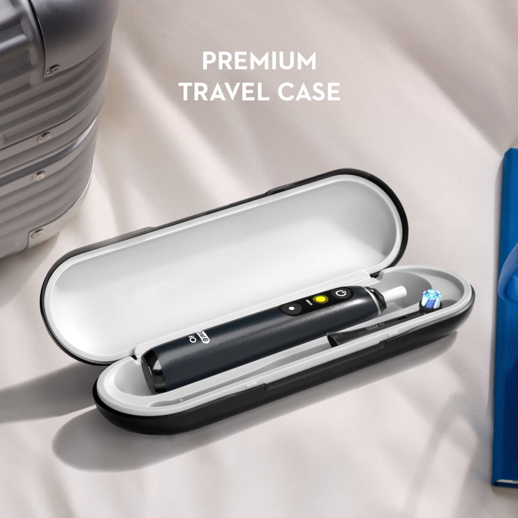 iO Series 8 Electric Toothbrush with 3 Brush Heads, Violet Ametrine, for Adults and Children 3+.