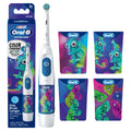 ‑B Battery Powered Kids Toothbrush with Color‑Changing Compact Bristles, Ages 3+
