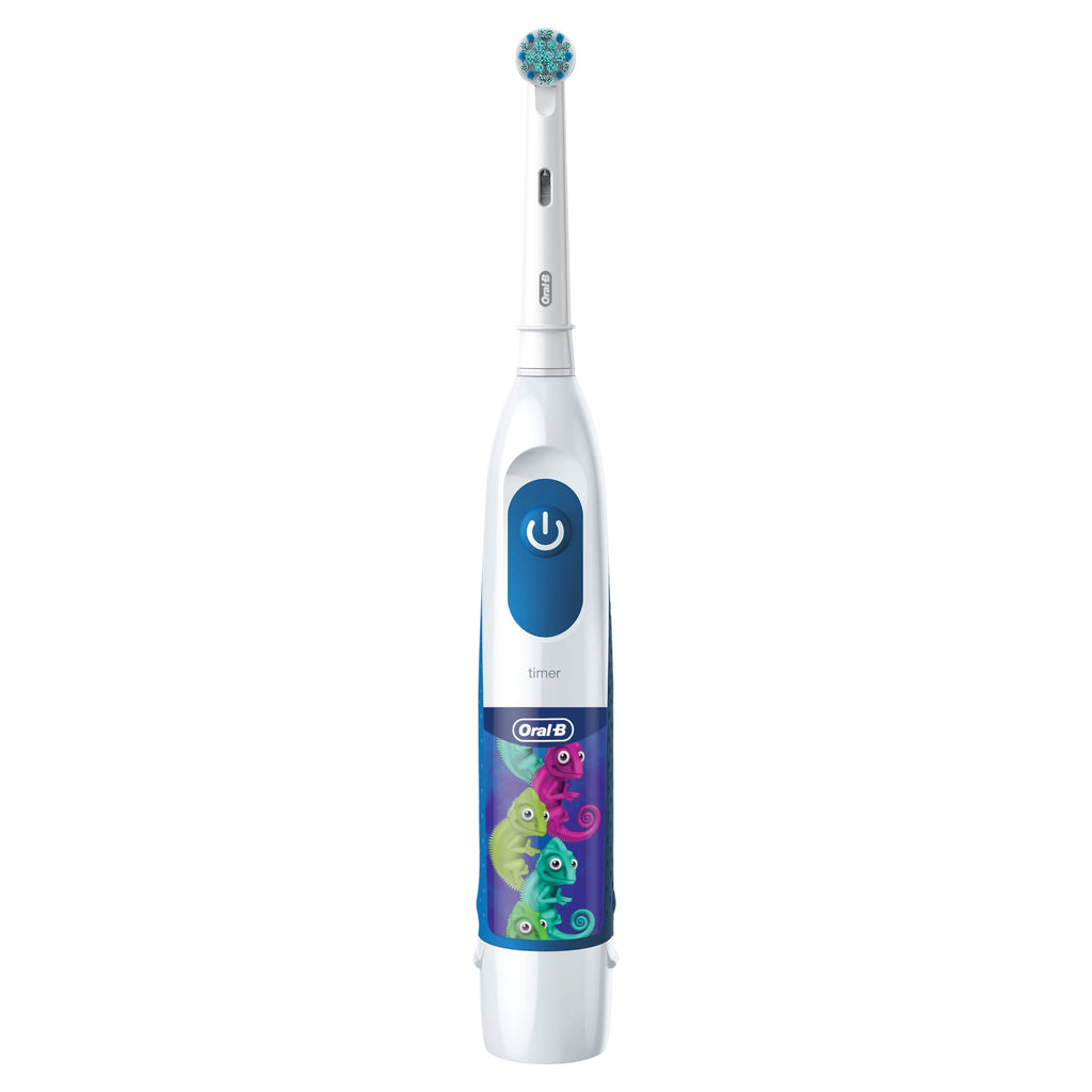 ‑B Battery Powered Kids Toothbrush with Color‑Changing Compact Bristles, Ages 3+