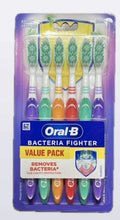 Bacteria Fighter 6 count, soft bristles