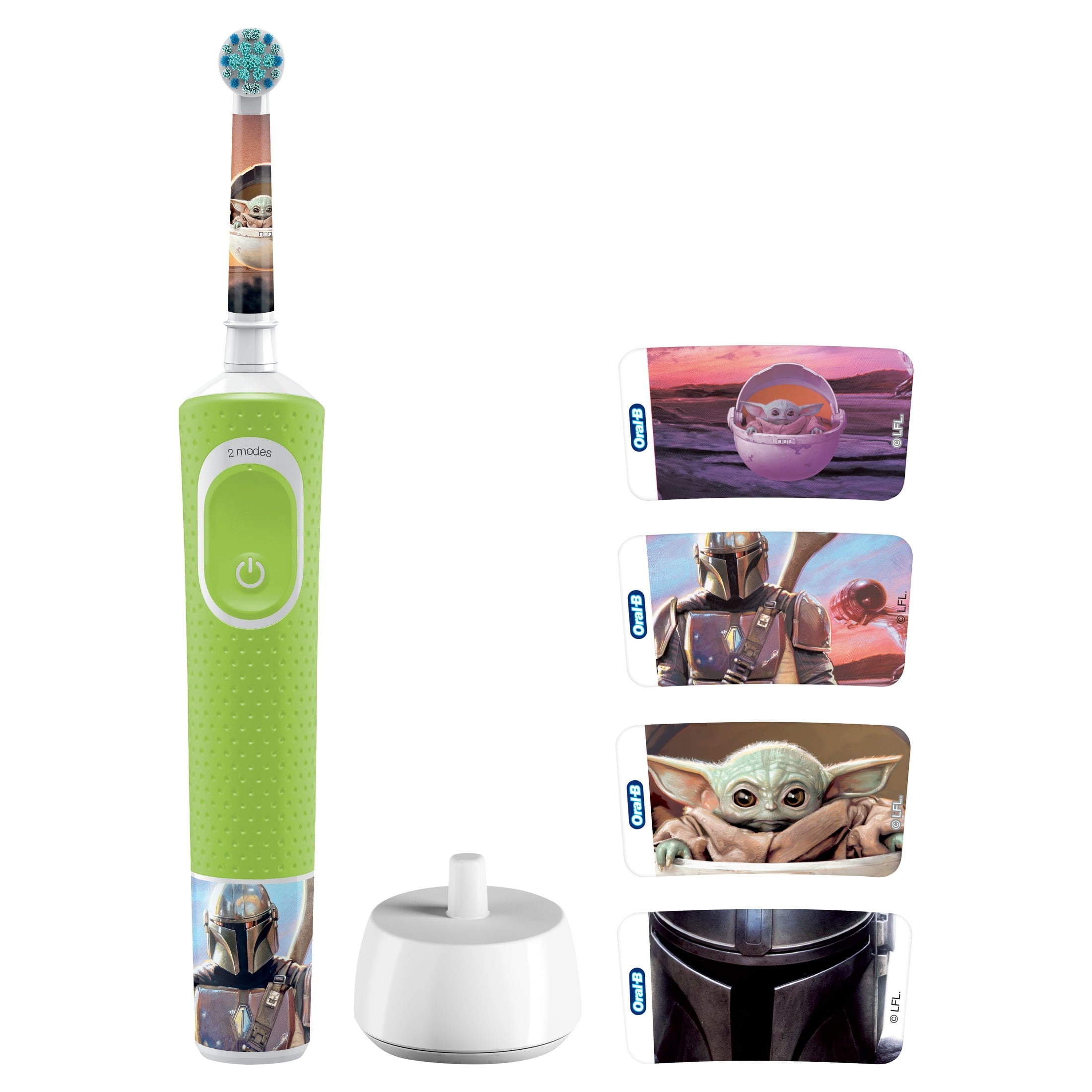 Kids Electric Toothbrush featuring Star Wars The Mandalorian, for Kids 3+