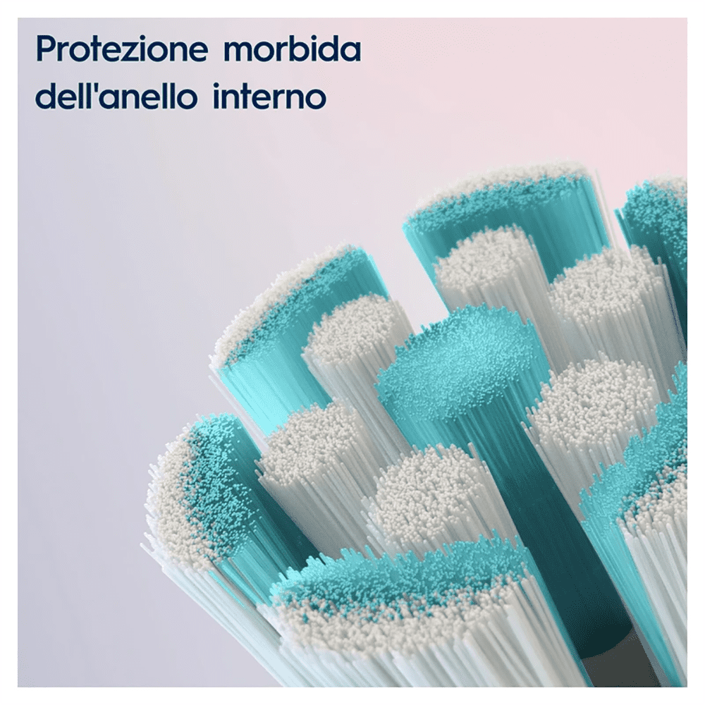 iO Gentle Care Replacement Brush Heads, 4 Heads - BLACK