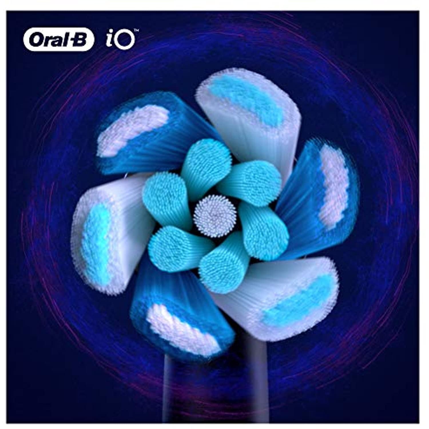 iO Ultimate Cleaning Electric Toothbrush Heads Black - 4 Heads
