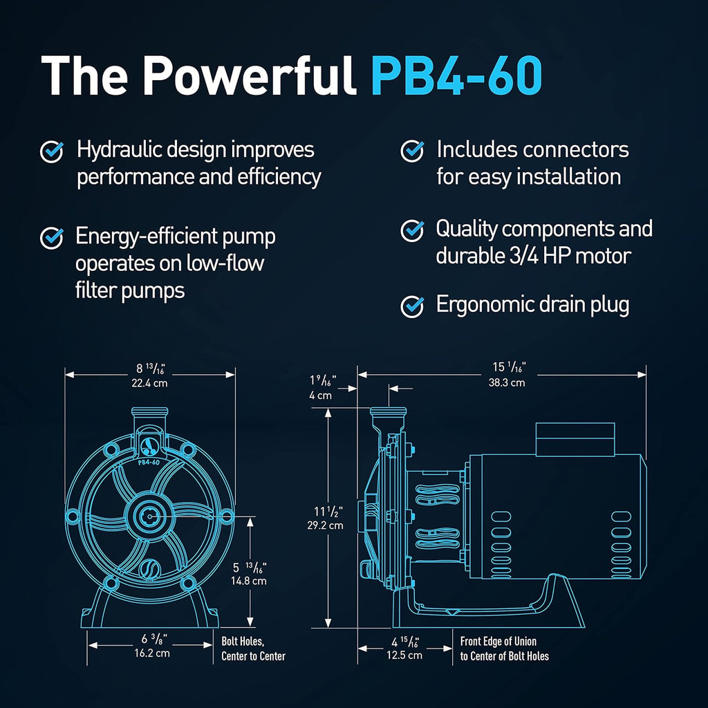 Polaris Booster Pump with 60-Hertz Motor