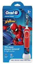 Toothbrush Kids X-Soft Rechargeable Spiderman (Pack of 3)