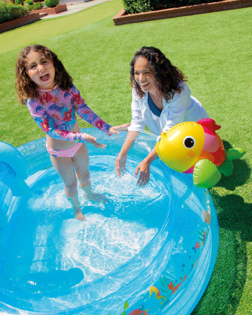 Under The Sea Inflatable Play Center with Slide