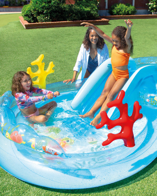 Under The Sea Inflatable Play Center with Slide