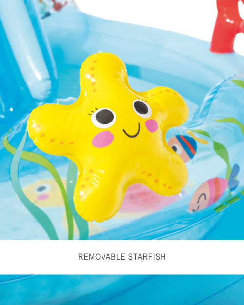 Under The Sea Inflatable Play Center with Slide