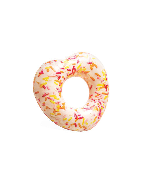 Sprinkle Donut Heart Inflatable Tube