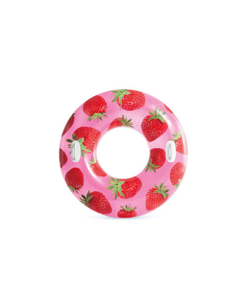 Tropical Fruit Inflatable Swim Tubes - Assortment
