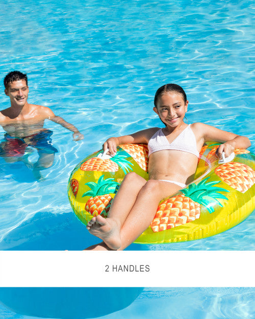 Tropical Fruit Inflatable Swim Tubes - Assortment