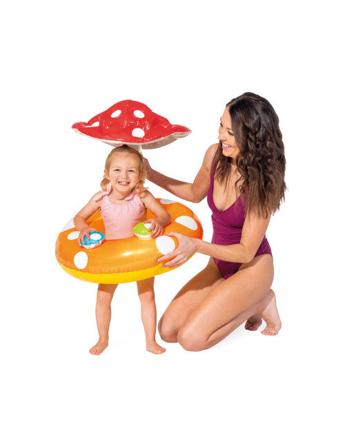 Mushroom Inflatable Kiddie Pool Float