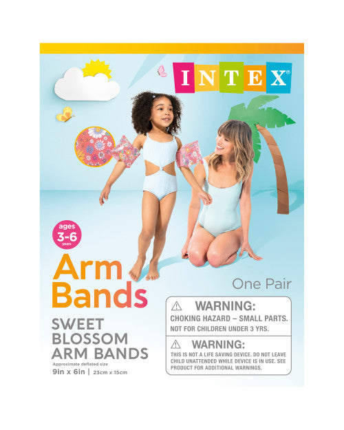 Sweet Blossom Inflatable Arm Band Floaties