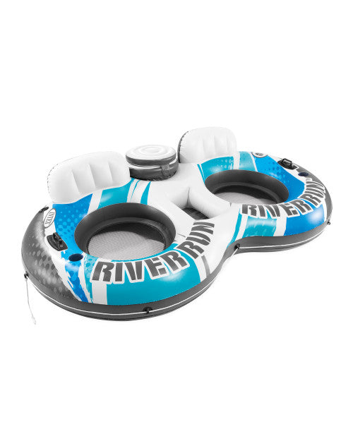 River Run® 2 Inflatable Floating Lake Tube - Blue Rapids