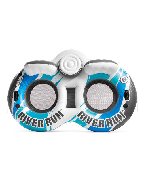 River Run® 2 Inflatable Floating Lake Tube - Blue Rapids