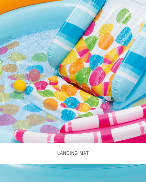 Candy Fun Inflatable Play Center with Slide