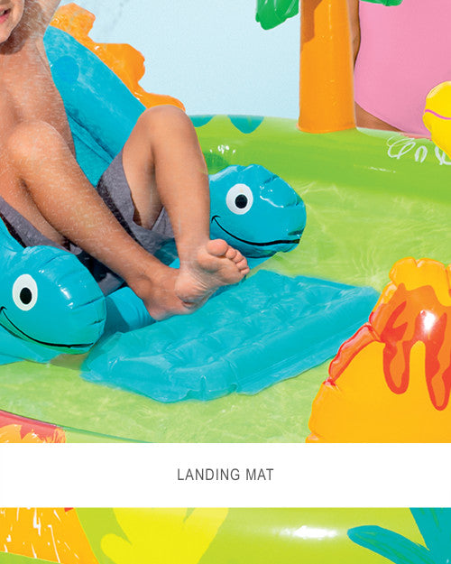 Little Dino Inflatable Play Center with Slide