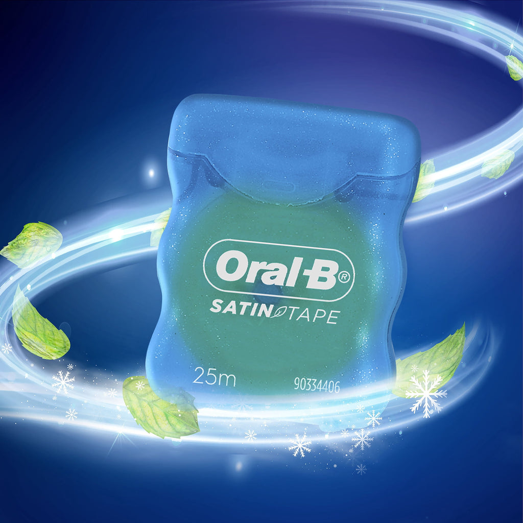 ‑B Floss, Complete Satin Mint Dental Floss, 2 Pack