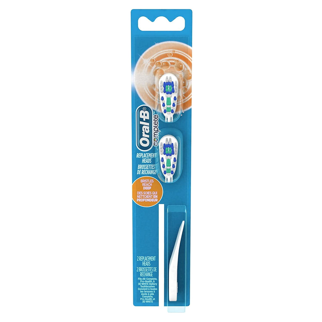 Cross Action Power Replacement Brush Heads Soft, 2 Each (Pack of 2)