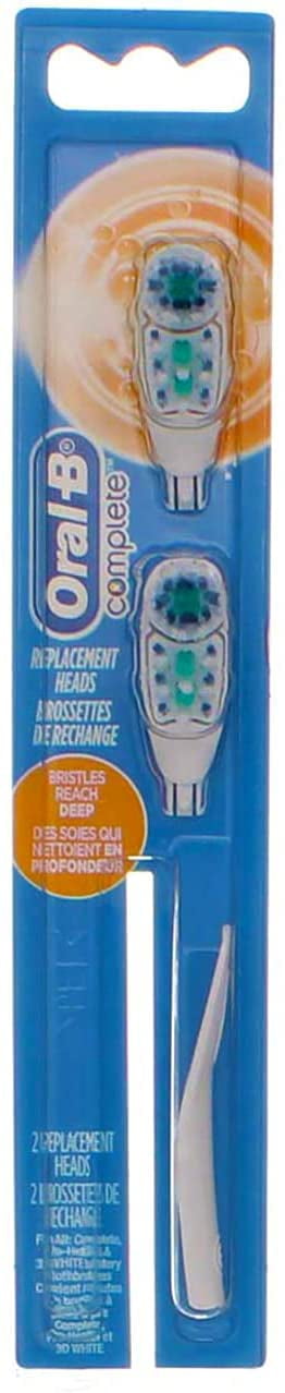 Cross Action Power Replacement Brush Heads Soft, 2 Each (Pack of 2)