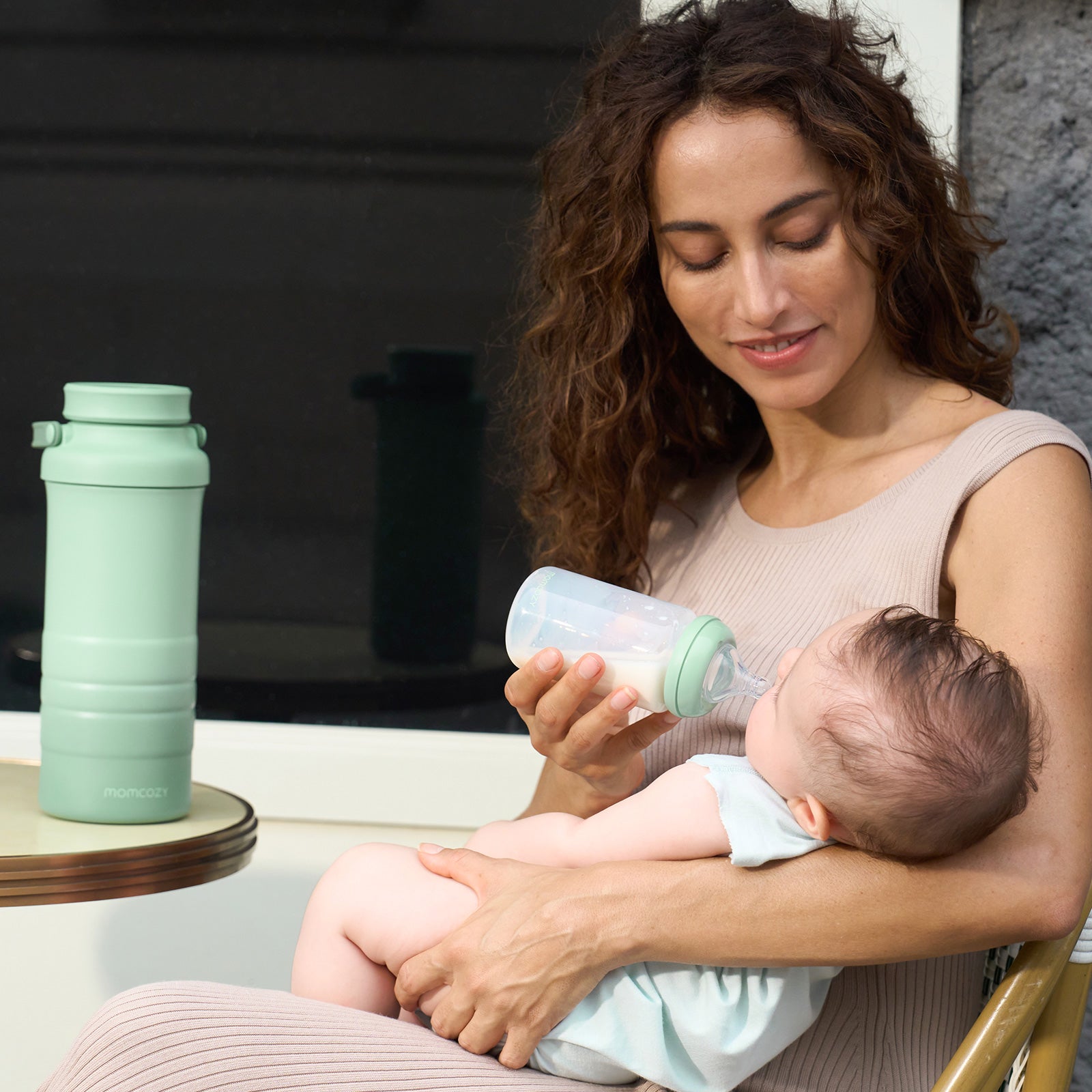 KleanPal Pro Bottle Washer & Portable Baby Bottle Cooler Bundle