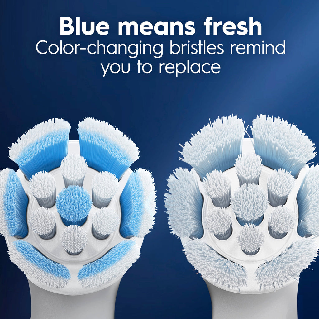 Toothbrush, iO Gum &amp; Sensitive Replacement Heads, Electric Toothbrush Brush Heads, White, 4 Count