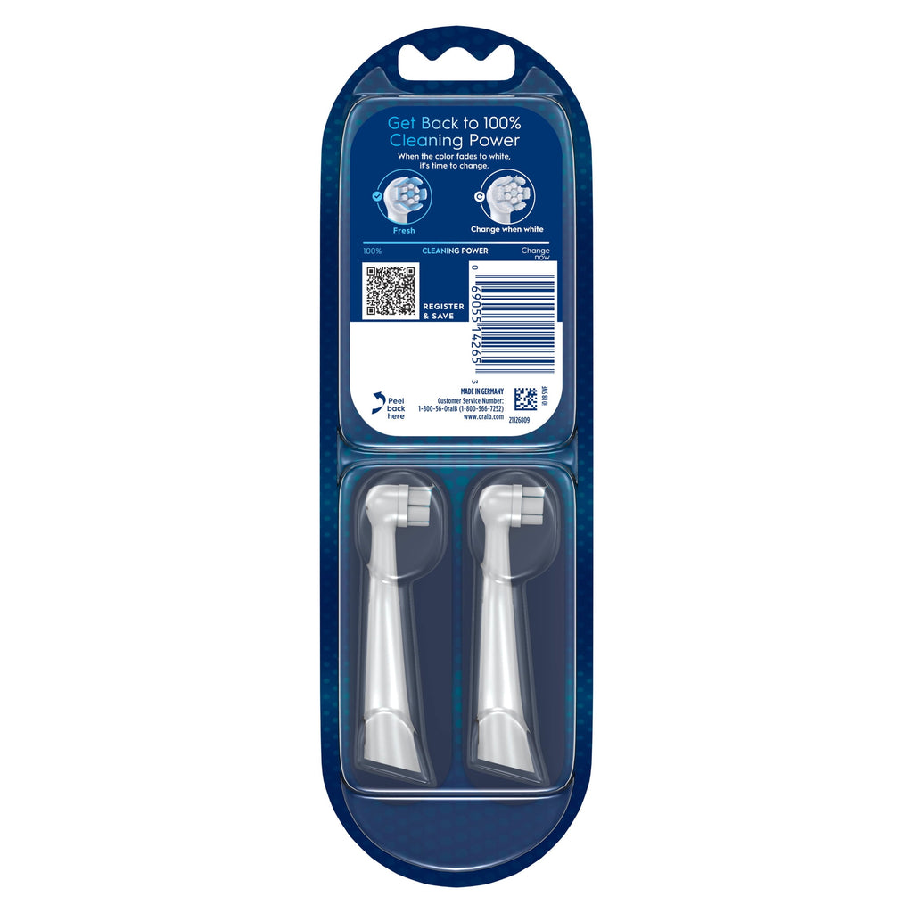 Toothbrush, iO Gum &amp; Sensitive Replacement Heads, Electric Toothbrush Brush Heads, White, 4 Count