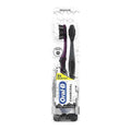 Charcoal Whitening Therapy Toothbrush, Medium, 2 Ea, 2 Pack