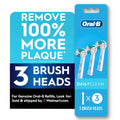 Toothbrush Heads, Daily Clean Replacement Toothbrush Heads, 3 Count