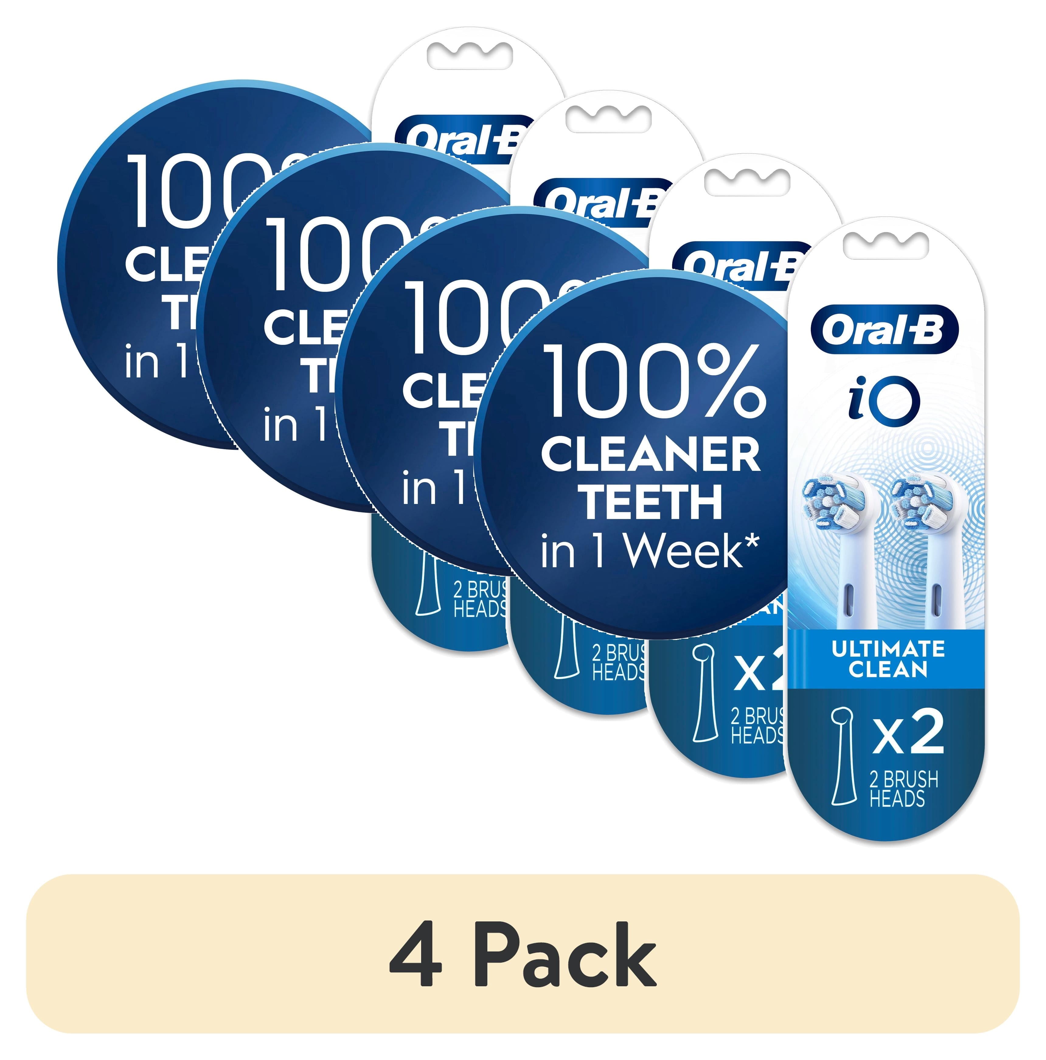 Toothbrush Heads, iO Ultimate Clean Replacement Brush Heads, White, 2 count