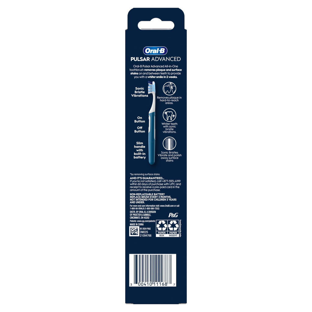 Toothbrush, Advanced All-in-One Soft Toothbrush, 1 Count
