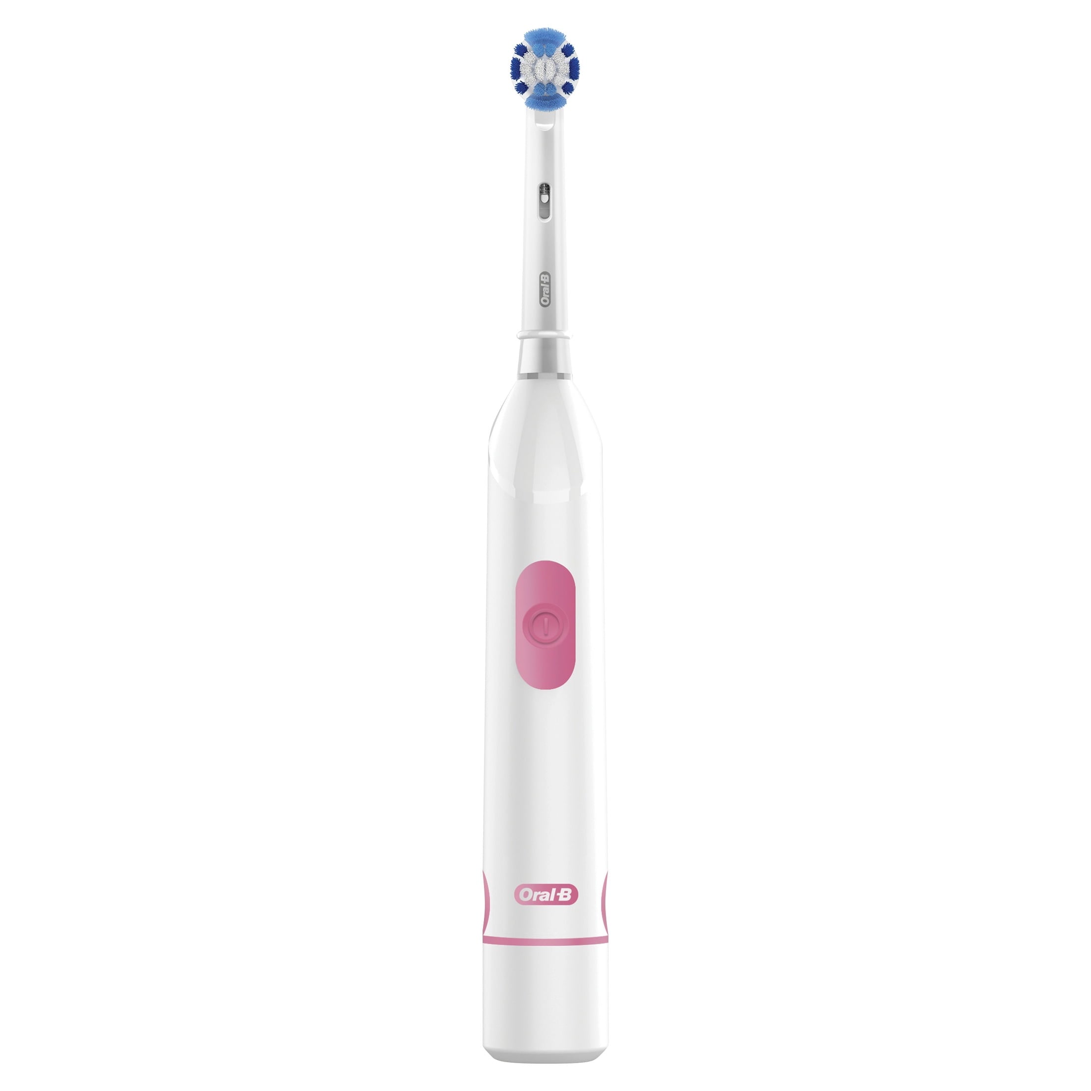 Toothbrush, Easy Clean Compact Head Battery Powered Electric Toothbrush, White, for and Children 3+