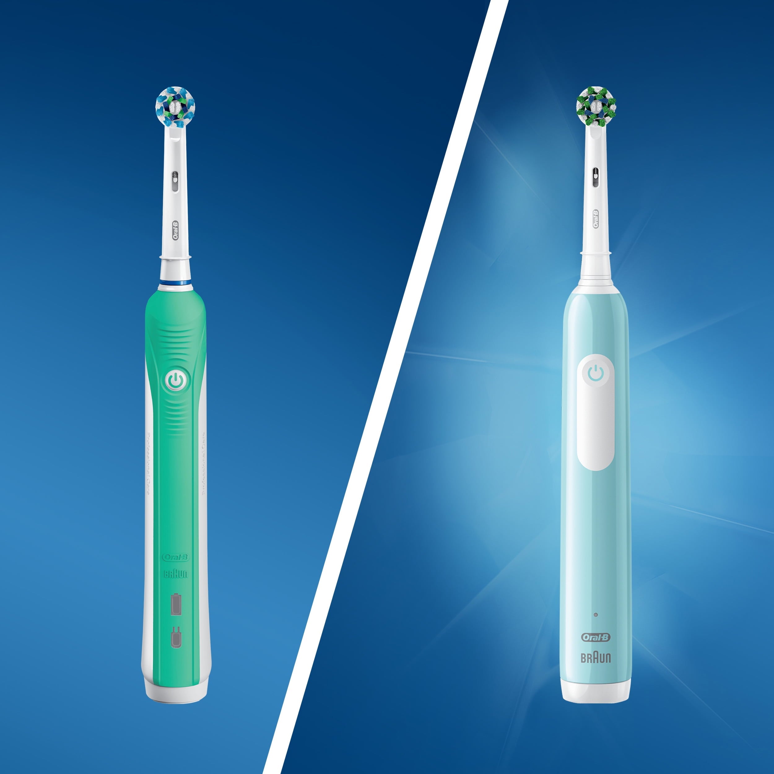 Toothbrush, Pro 1000 Rechargeable Electric Toothbrush, White, 1 Count, Adults and Children 3+