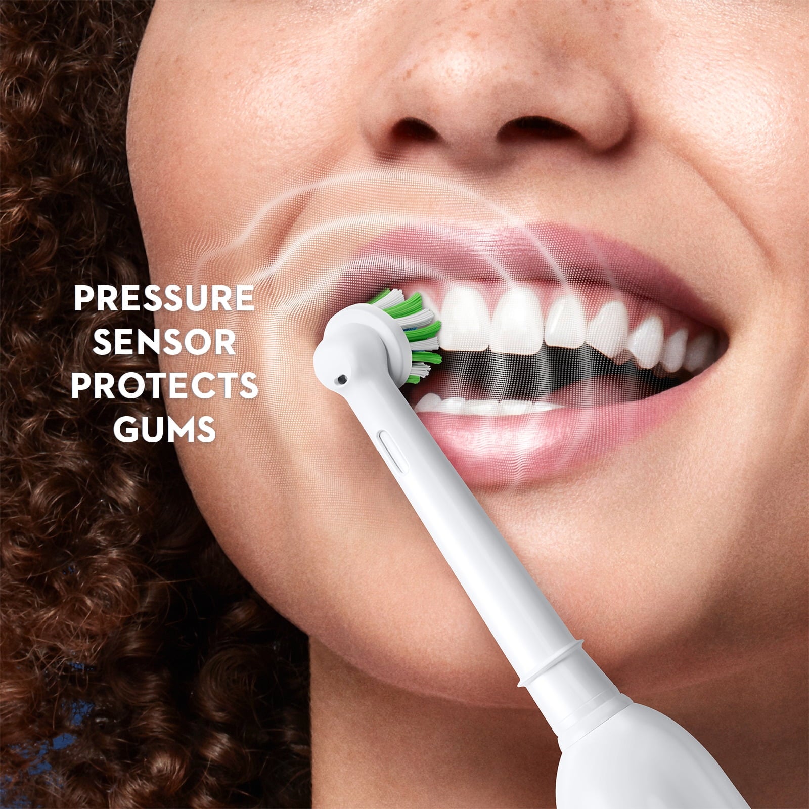 Toothbrush, Pro 1000 Rechargeable Electric Toothbrush, White, 1 Count, Adults and Children 3+