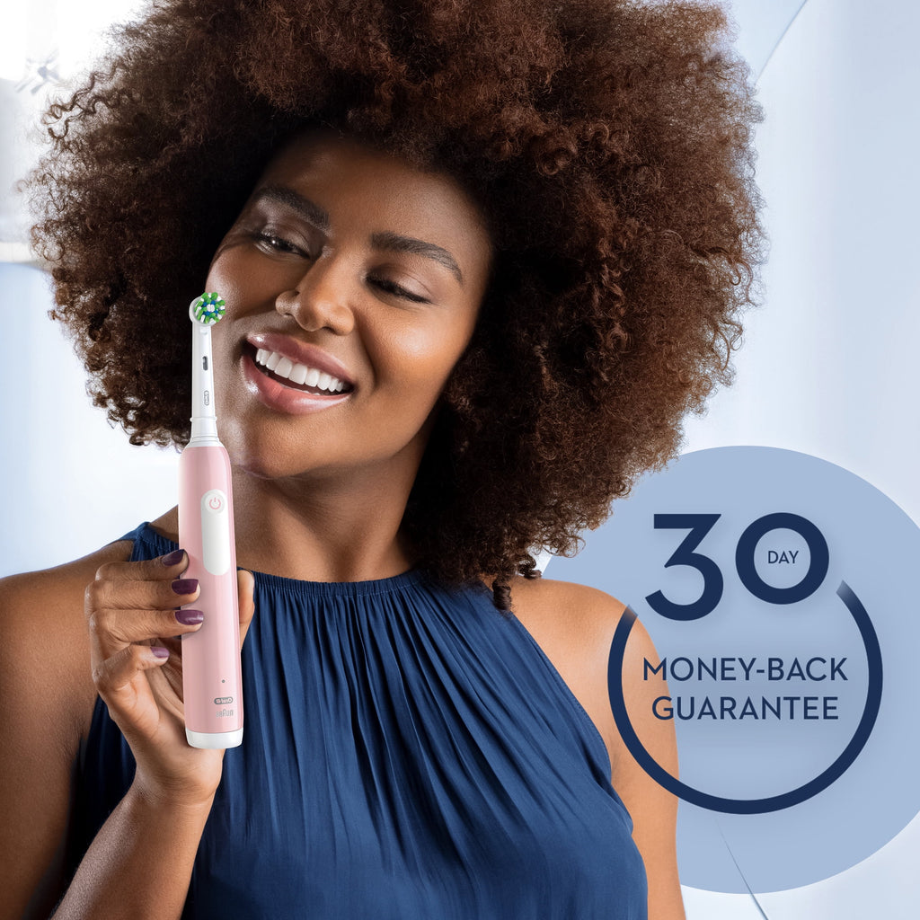 Toothbrush, Pro 1000 Rechargeable Electric Toothbrush, White, 1 Count, Adults and Children 3+
