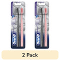 (2 pack)  Toothbrush Pro Whitening Brilliance, Extra Soft, Black and C, 2 Count