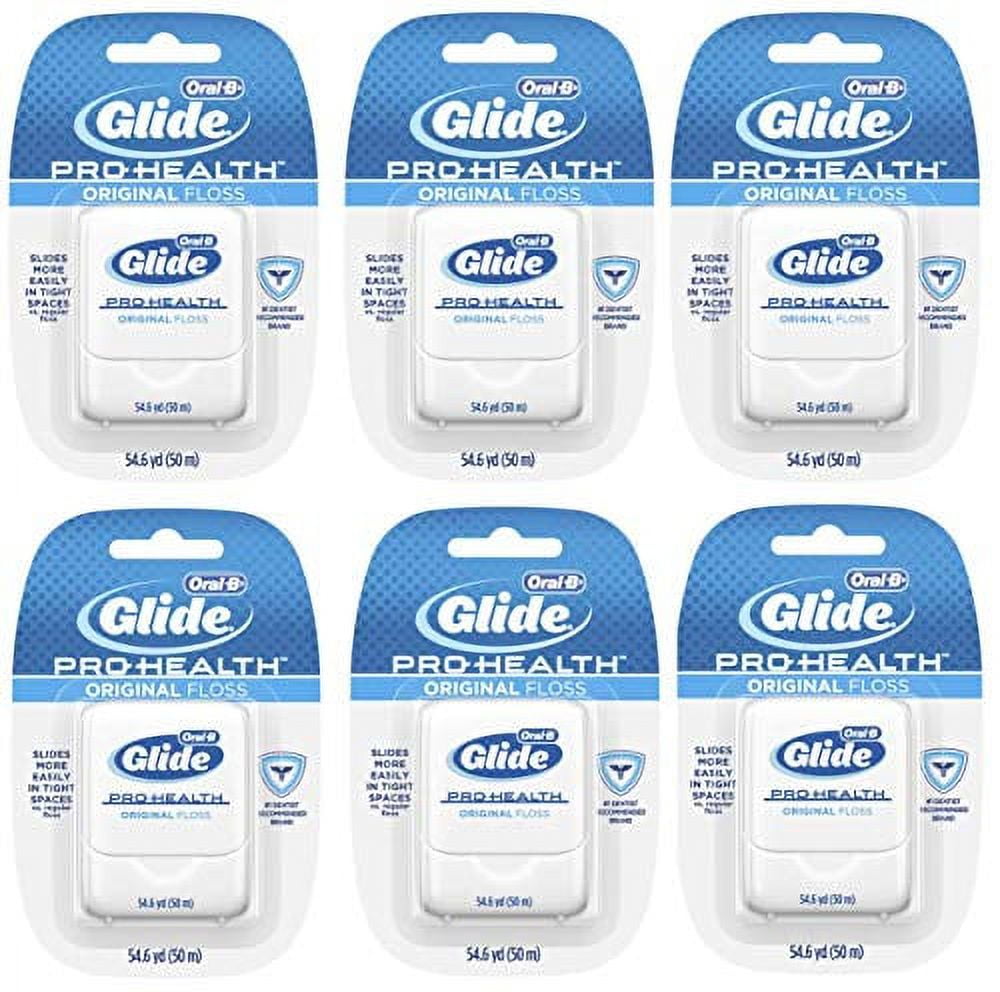 Glide Pro-Health Dental Floss, Original Floss, 50m, Pack of 6