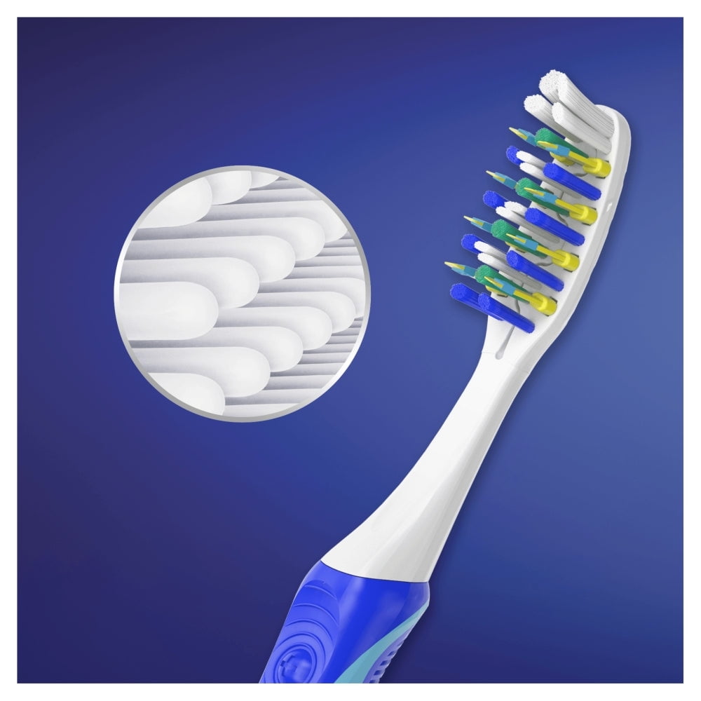 Pulsar Vibrating Bristles Soft Toothbrush Deeper Cleaner 1 ct, 6 Pack