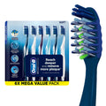 Toothbrush Pro Clean Cross Action, Deep Plaque Removal, 6 Count