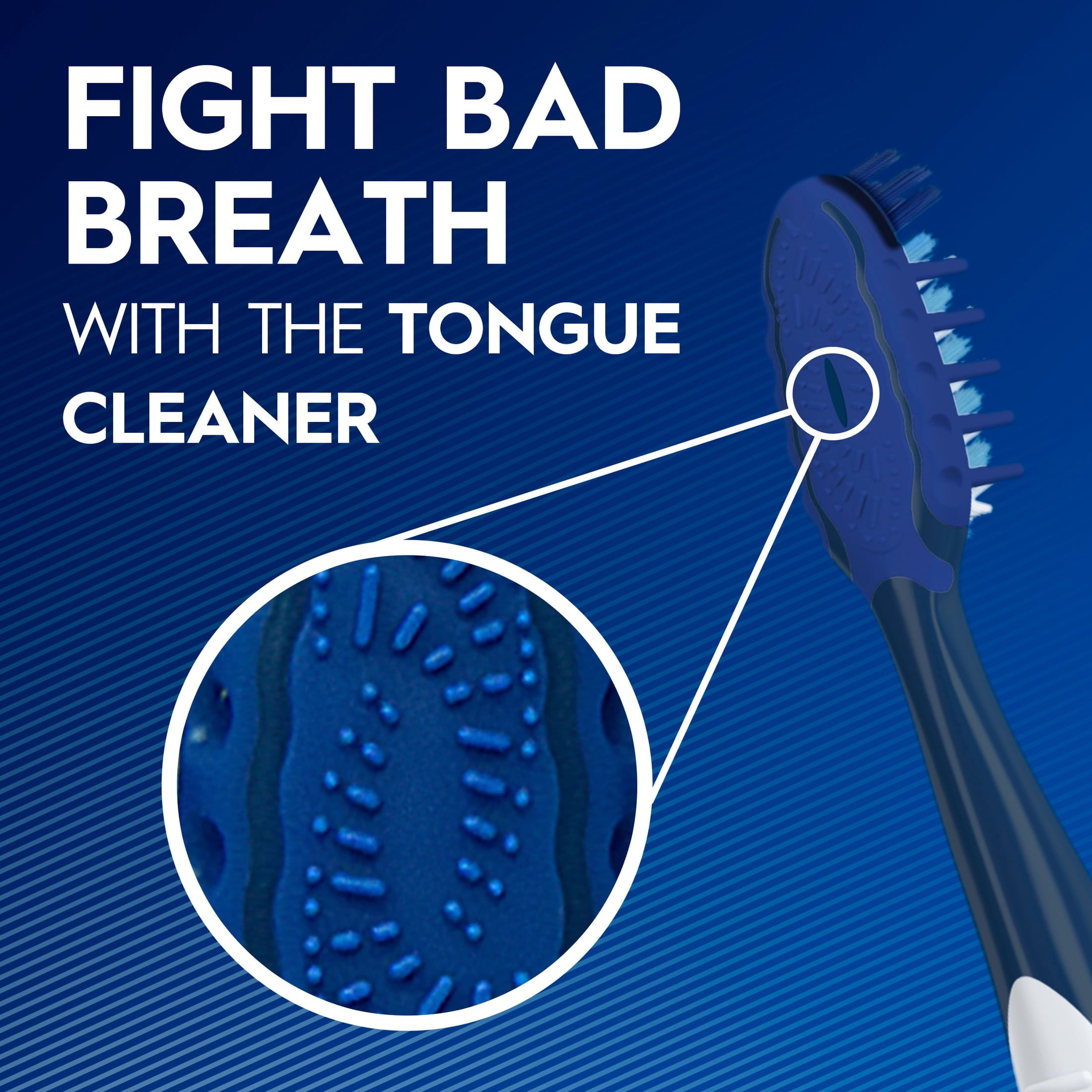 Toothbrush Pro Clean Cross Action, Deep Plaque Removal, 6 Count