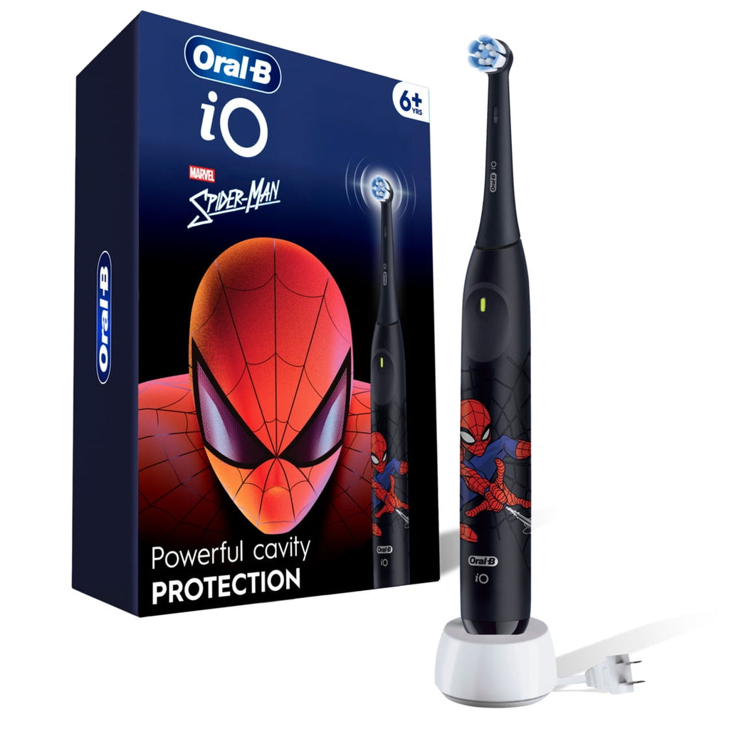 iO Kids Limited Rechargeable Electric Powered Toothbrush, Spiderman
