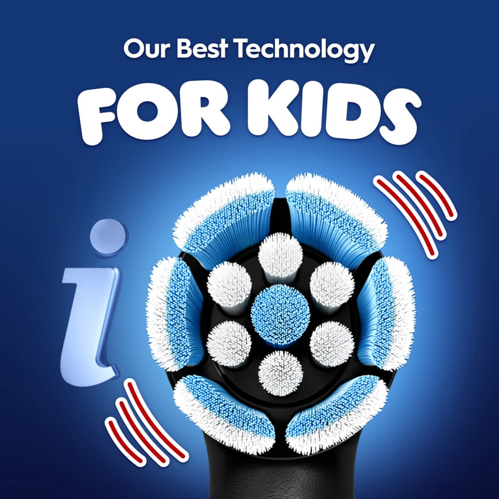 iO Kids Limited Rechargeable Electric Powered Toothbrush, Spiderman
