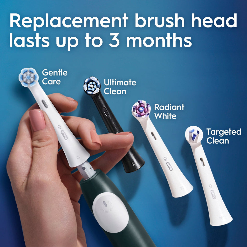 Toothbrush, iO Series 2 Electric Toothbrush Starter Kit, Night Black