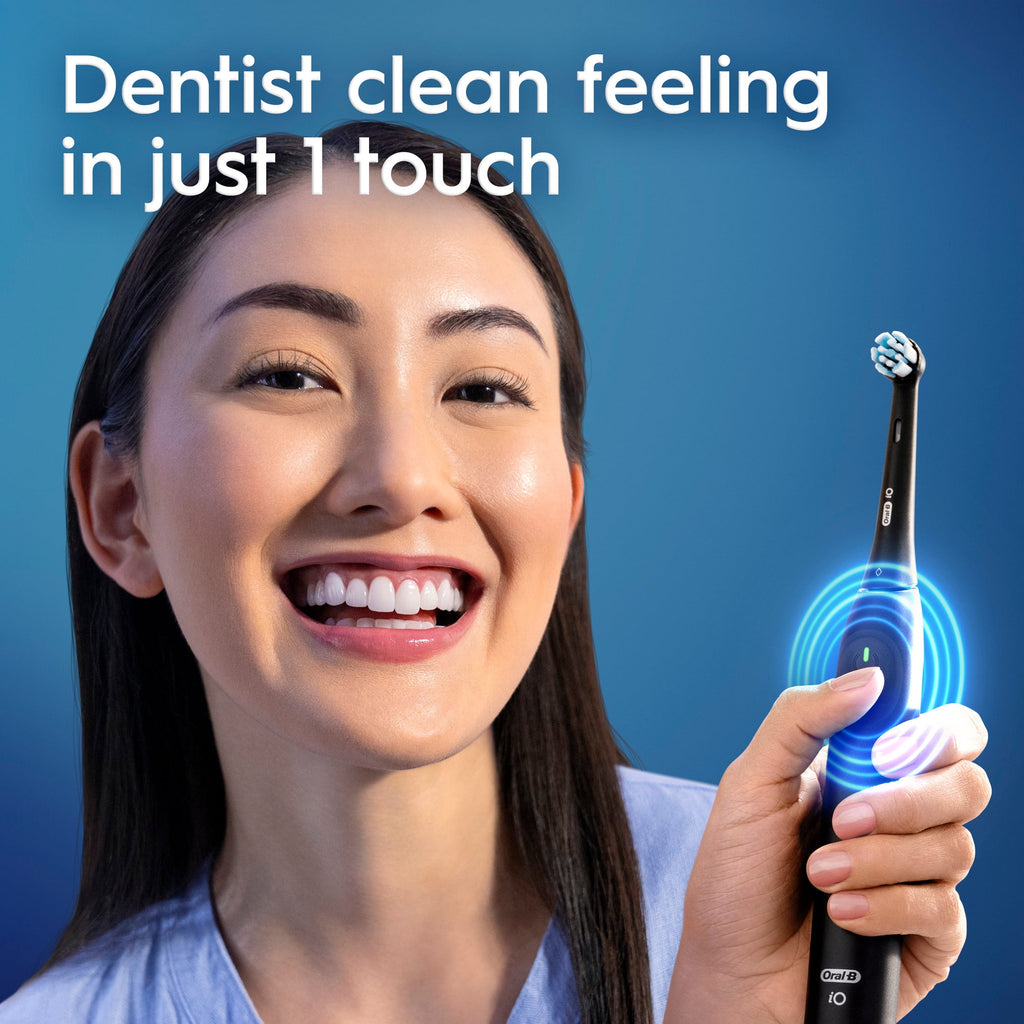 Toothbrush, iO Series 2 Electric Toothbrush Starter Kit, Night Black
