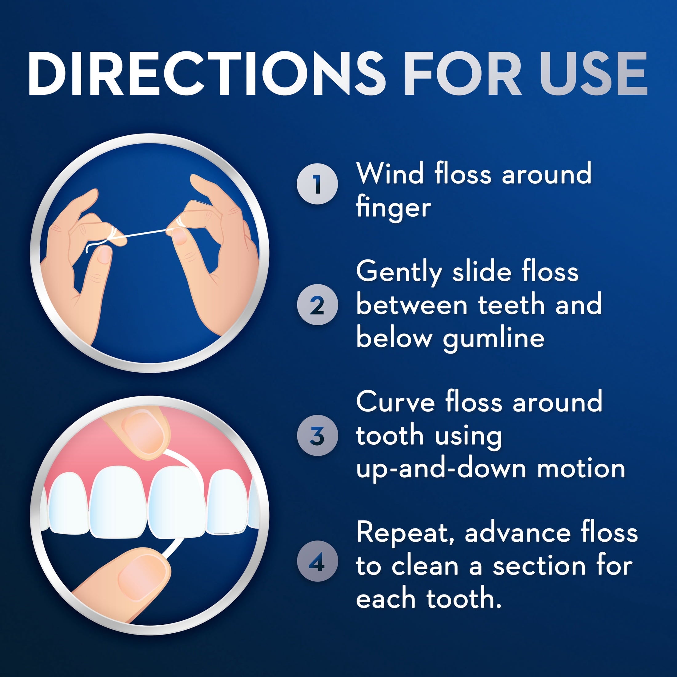 Floss, Super Floss Pre-Cut Strands Dental Floss, Mint, 50 Count