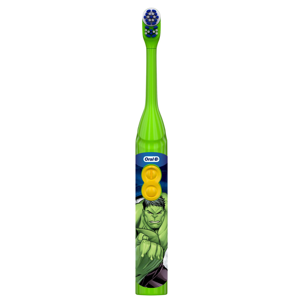Battery Toothbrush featuring Avengers, Soft Bristles, for Kids 3+