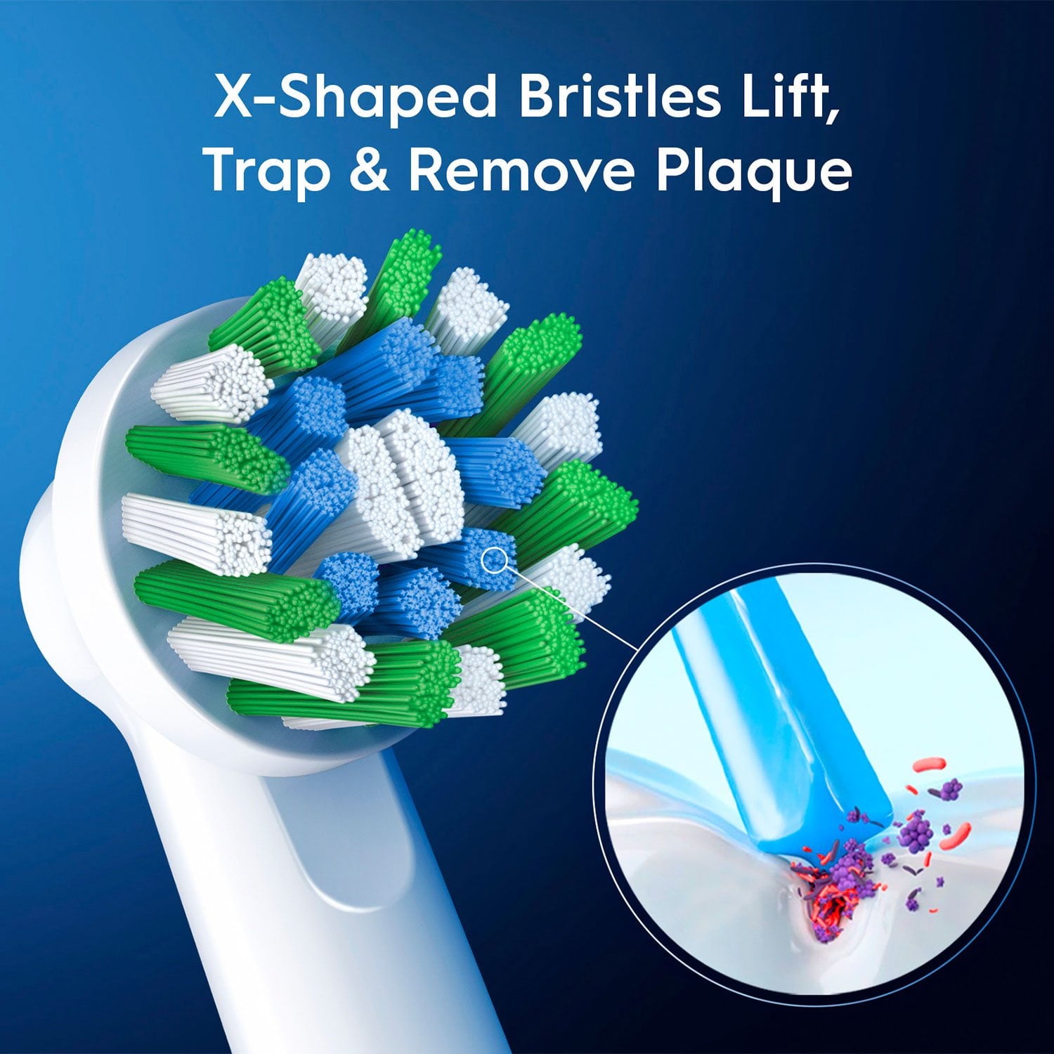 CrossAction X Replacement Brush Heads (10 Count)