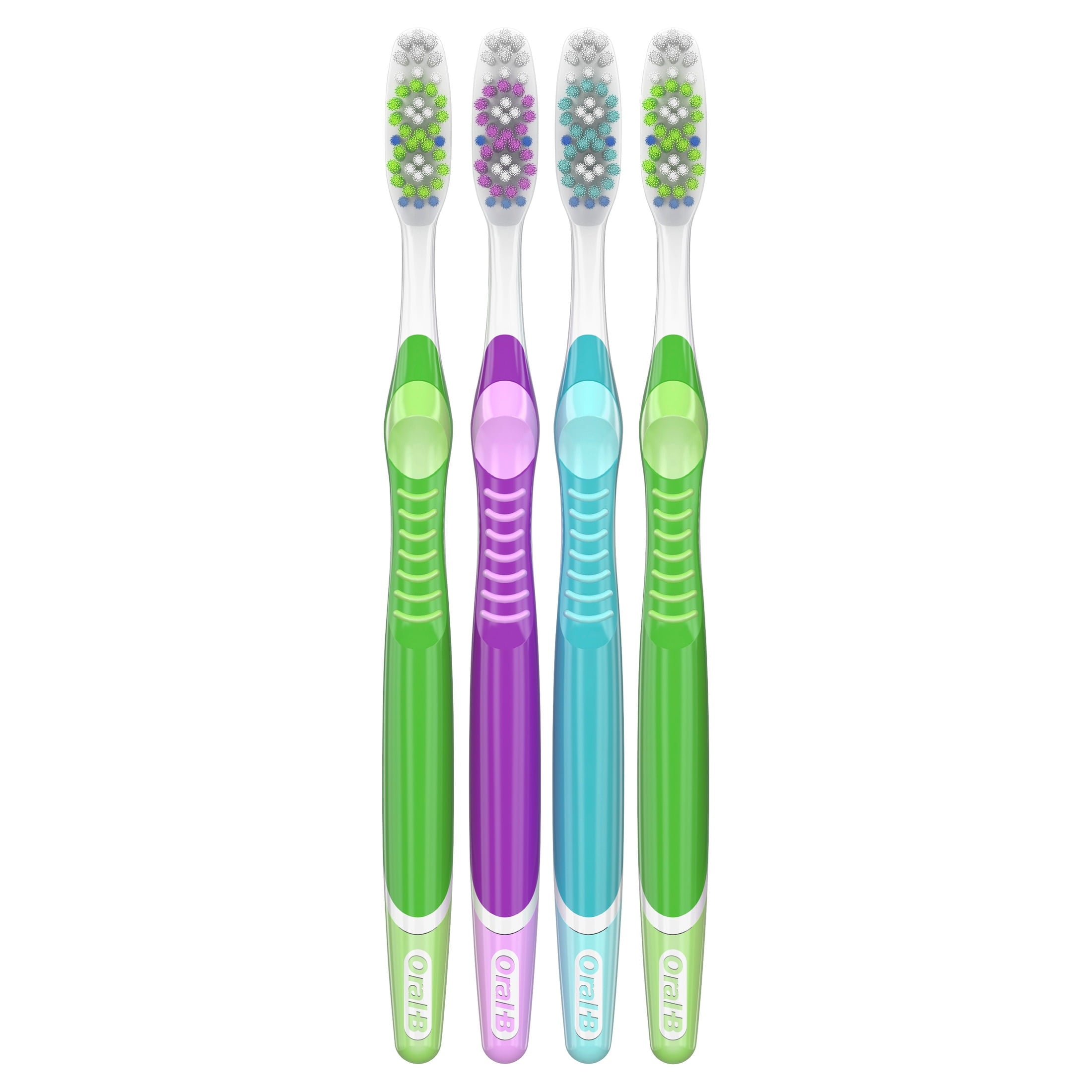Toothbrush, Advanced Whitening Manual, Soft, 4 Count